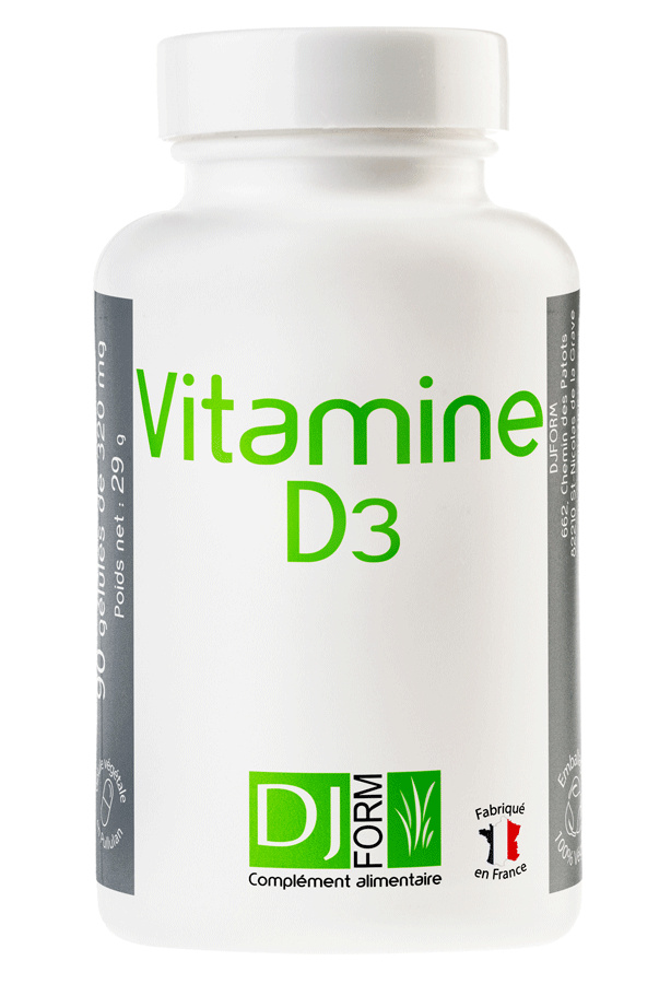 Vitamine D3 90 gélules Djform