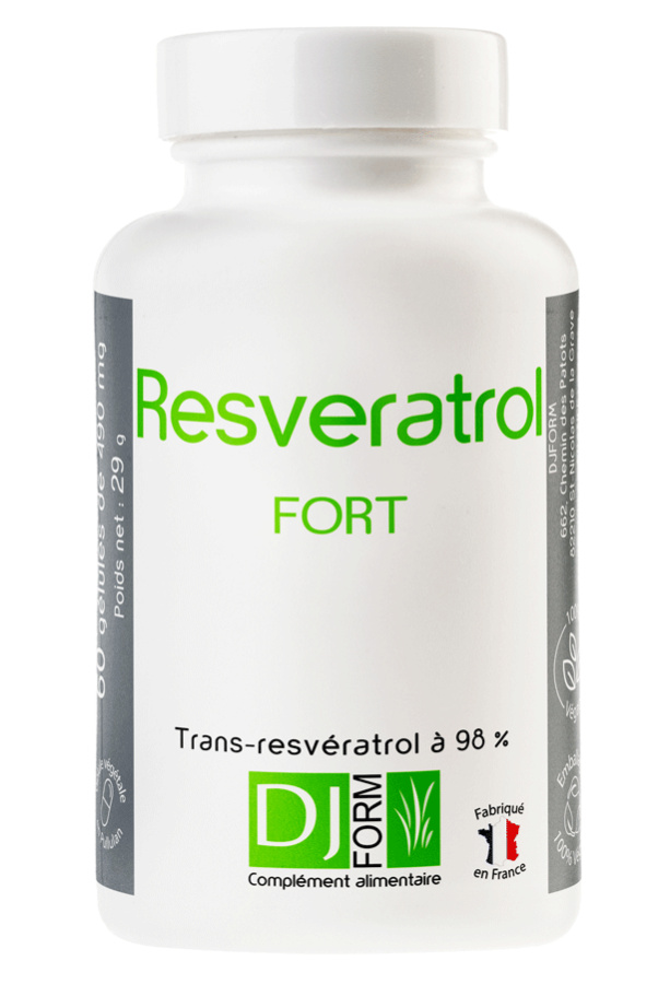 Resveratrol Fort 60 gélules - Djform