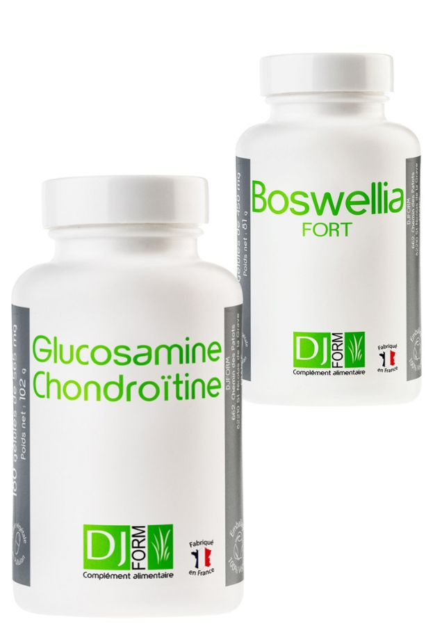 Pack Glucosamine chondroïtine + boswellia