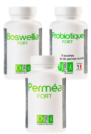 Pack Perméa Fort + Boswellia + Probiotique